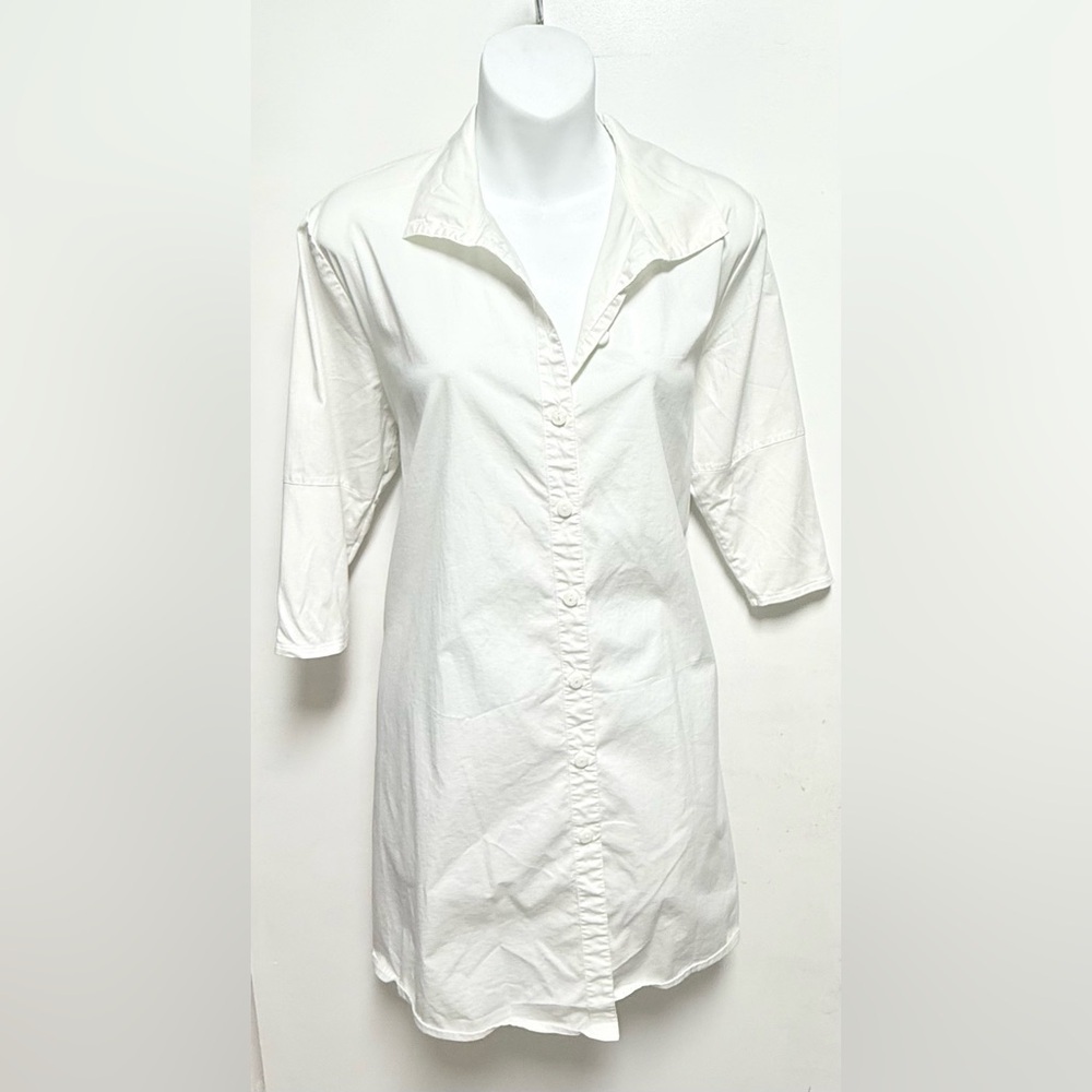 Stella Carakasi White Shirt Dress - Picture 2 of 9